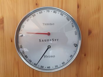 Saunový teploměr / vlhkoměr LANITPLAST 16 cm